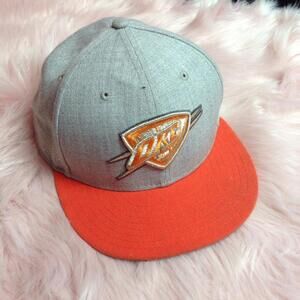OKC Oklahoma Thunder Adjustable Baseball Cap Snapback New Era 9Fifty